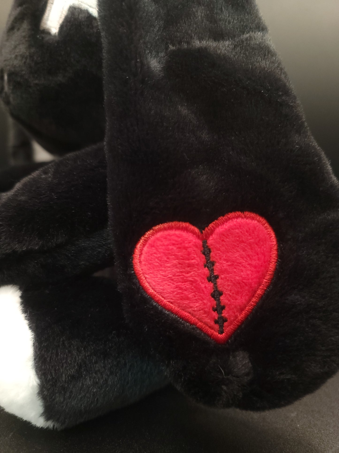 Gothic Spooky Bunny Plush