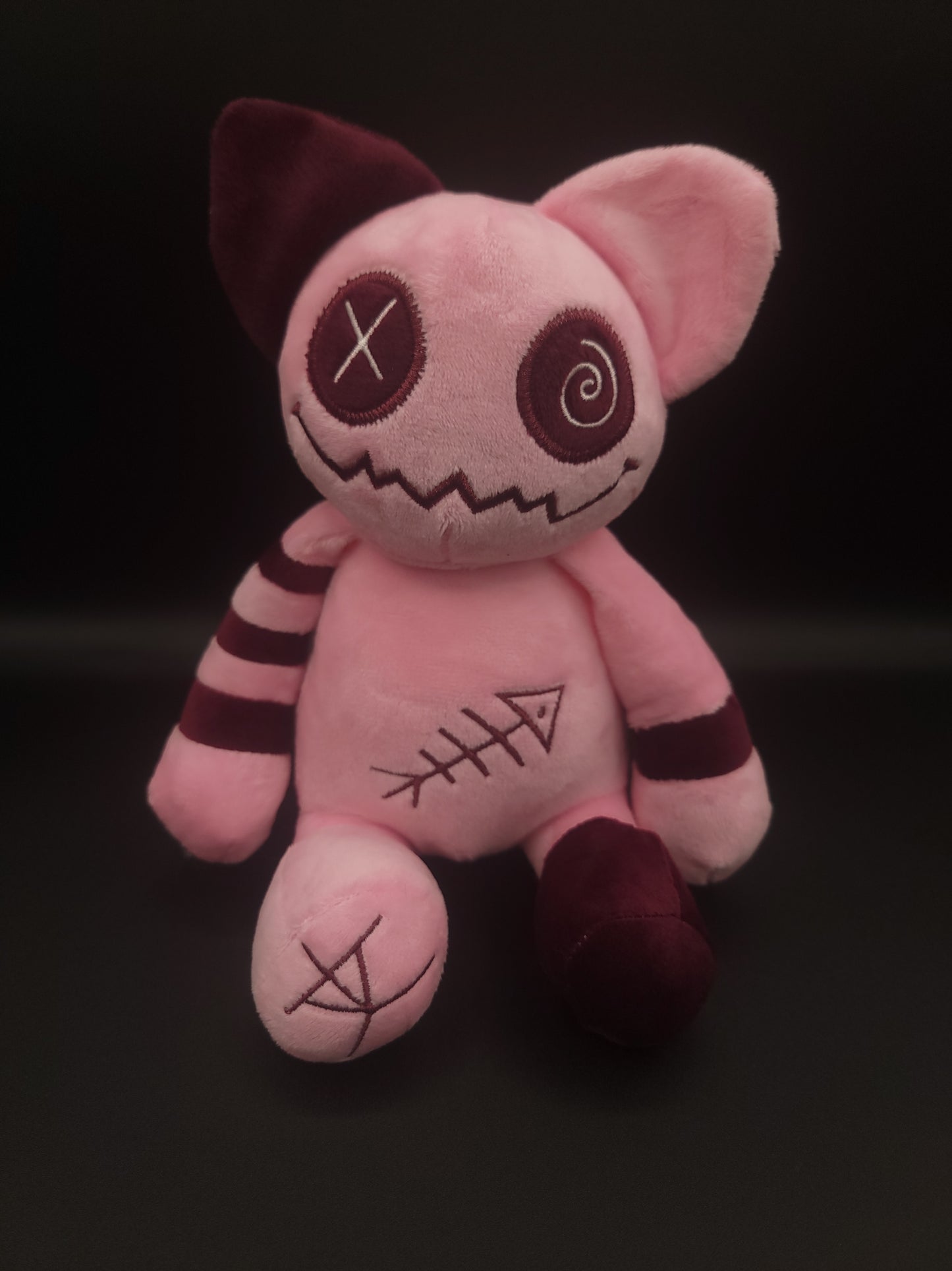 Gothic Zombie Cat Plush