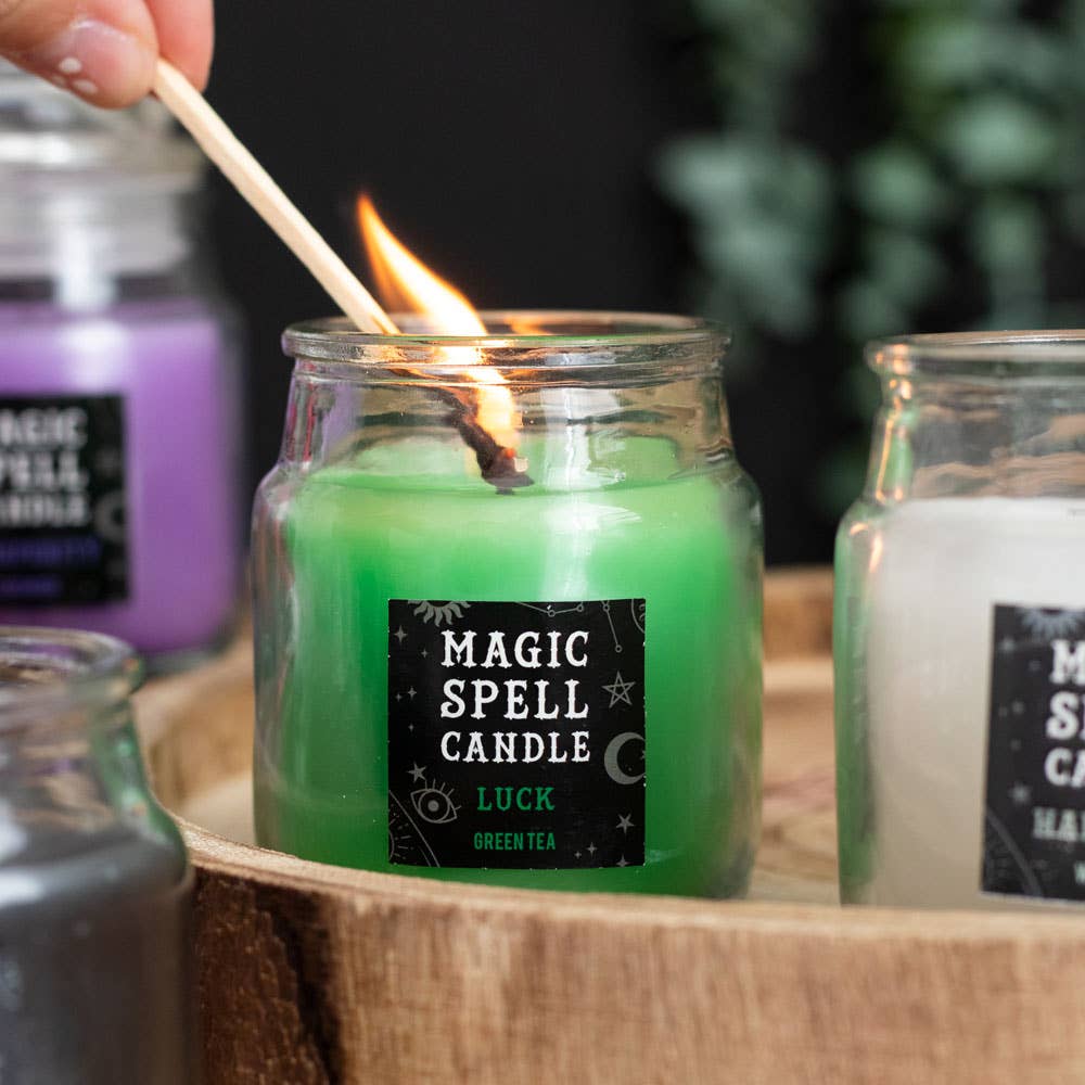 Magic LUCK Spell Mini Candle