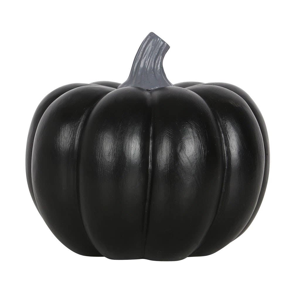 Black Pumpkin Halloween Incense Cone Holder