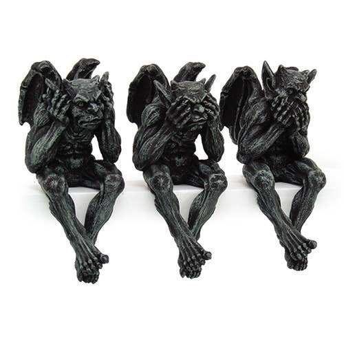 Gargoyle Shelf Sitters