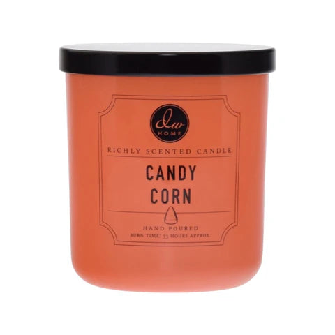 Candy Corn - Medium Glass Candle