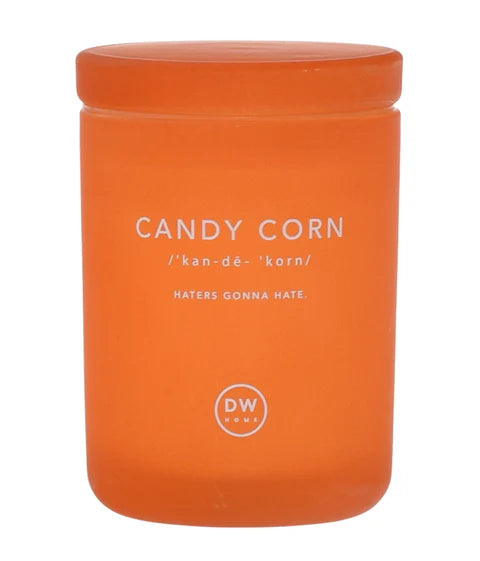 Candy Corn - Mini Glass Candle