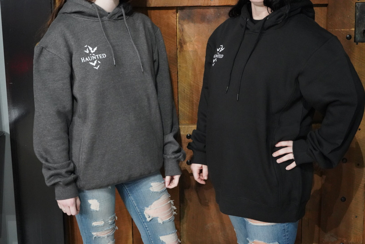 Haunted Unisex Ultimate Fleece Pullover Hooded Sweatshirt