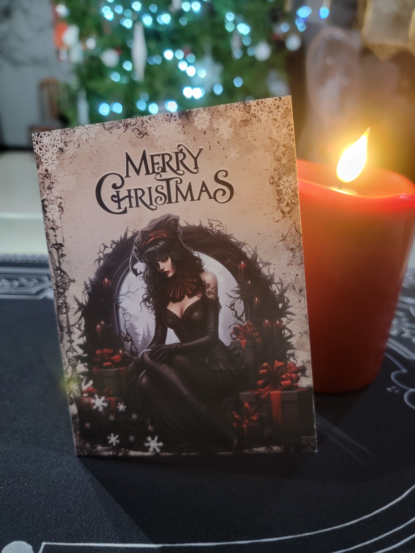 Gothic Christmas Card