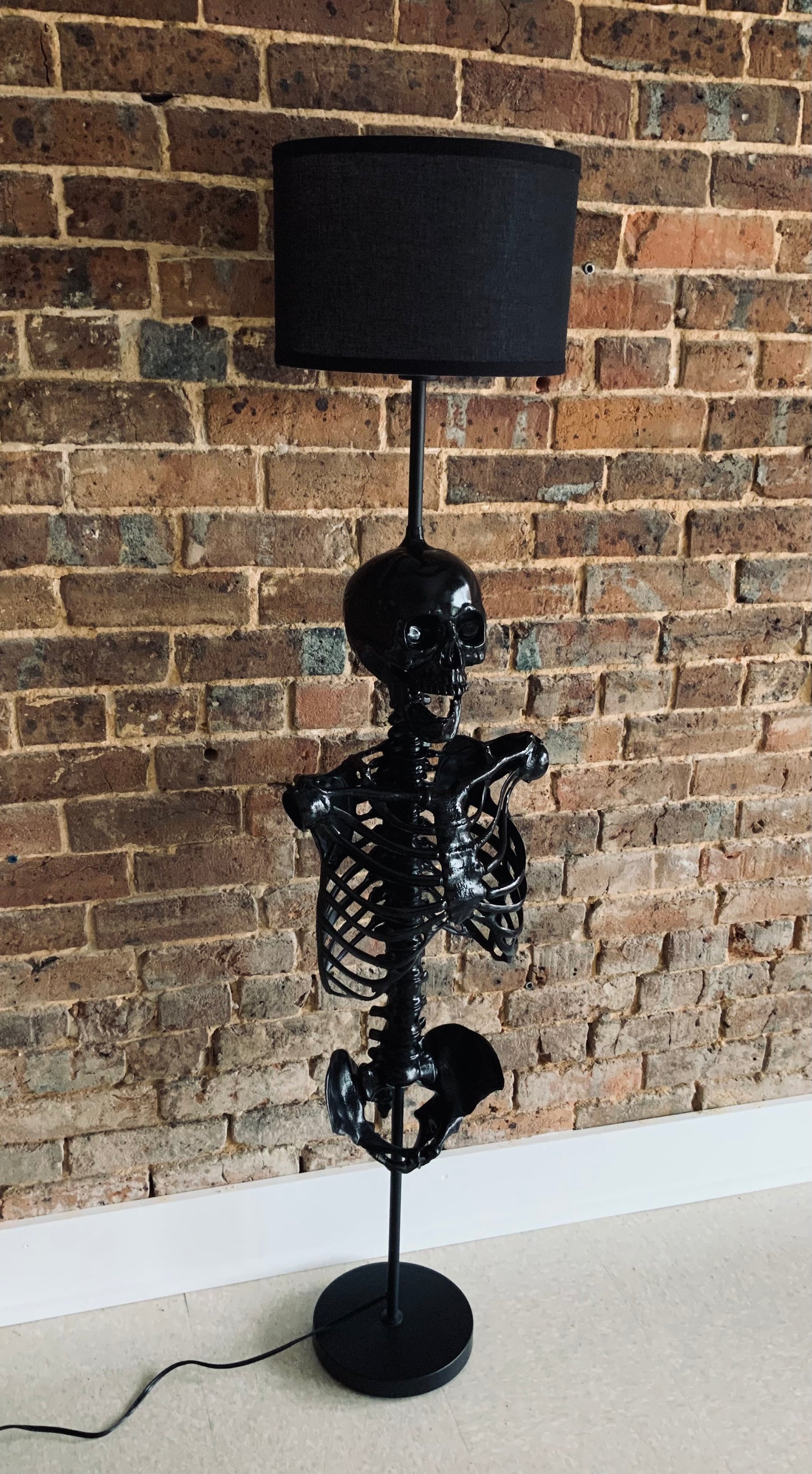 Handmade Skeleton floor lamp