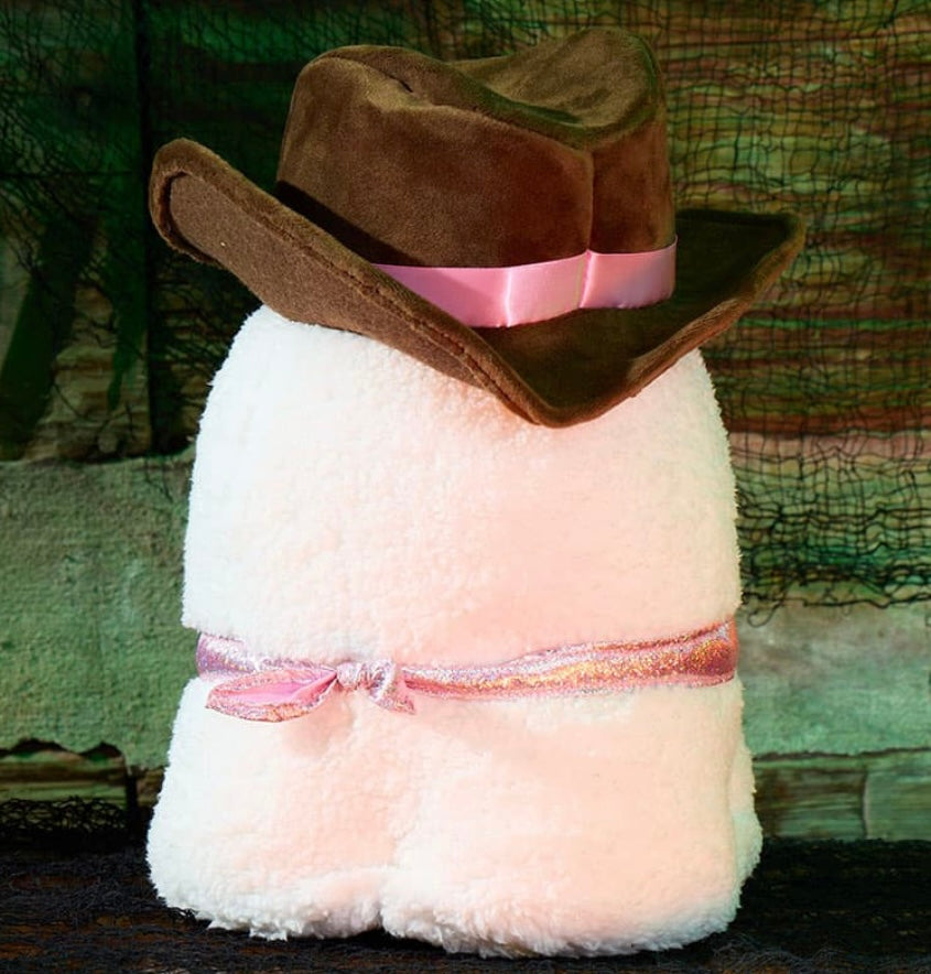 Cowgirl ghost plush