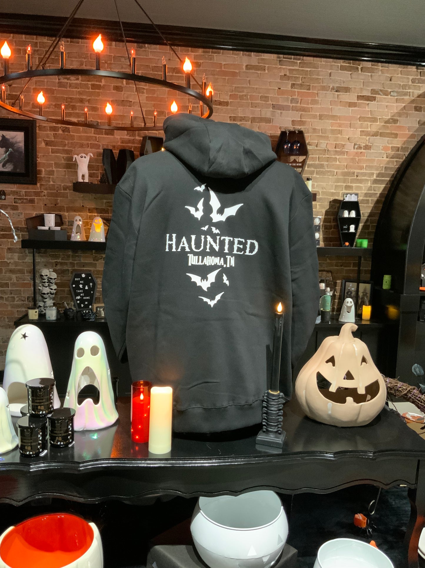 Haunted Unisex Ultimate Fleece Pullover Hooded Sweatshirt