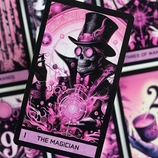 Pink Gothic Tarot Cards