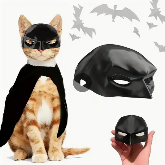 Batman Cat Pet Mask Costume