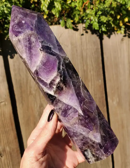 Large Amethyst Crystal tower