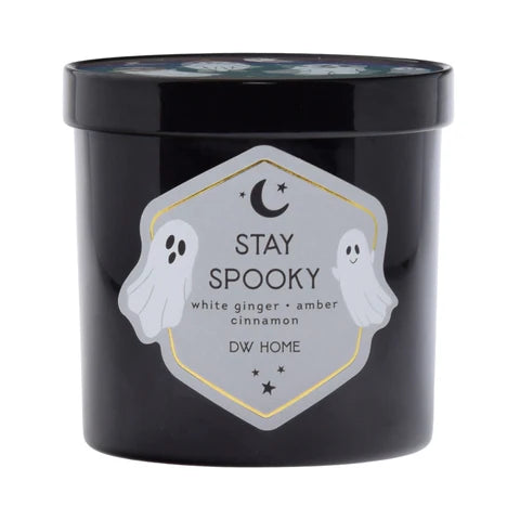 Stay Spooky Large Glass Candle