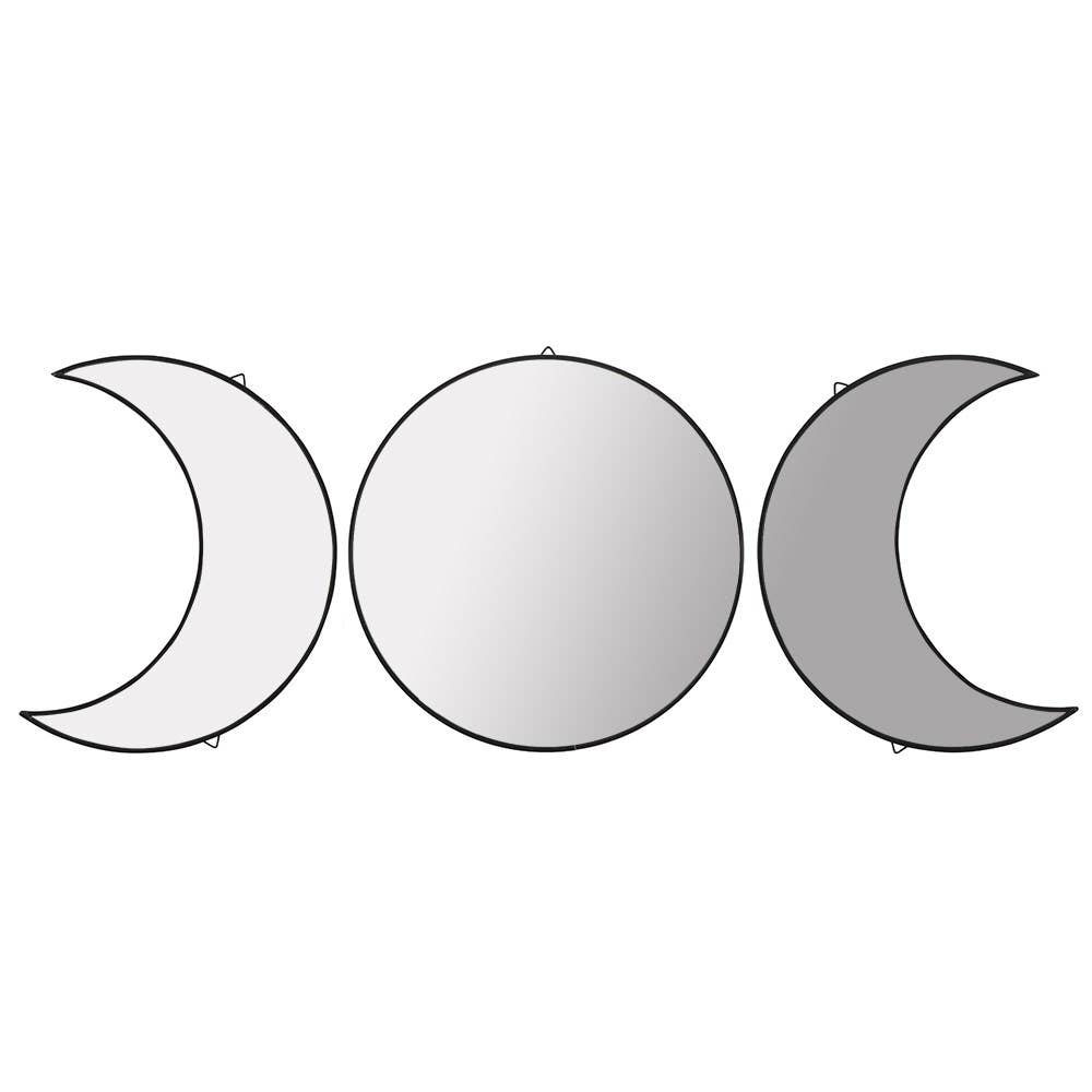 Triple Moon Wall Mirror