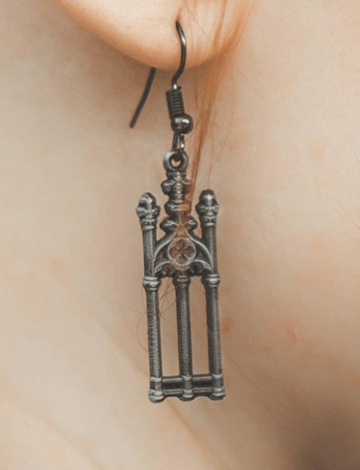 Cemetery Gates Earrings