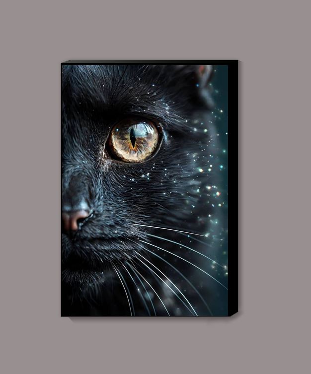 Black Cat Canvas Print