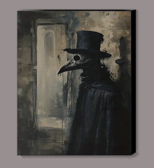 Plague Doctor Canvas Print